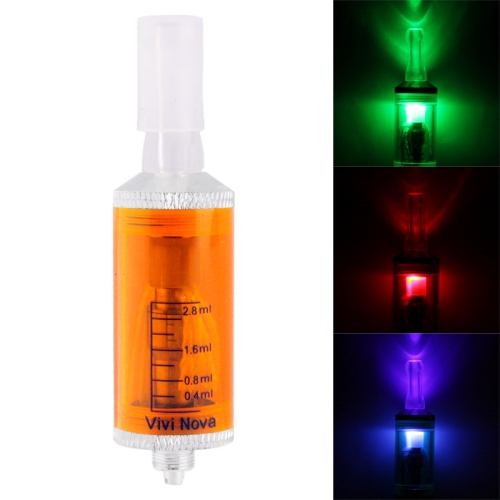 Vivi Nova 2.8ml LED Detachable E-Cigarette Atomizer with Scale (Orange) - Click Image to Close